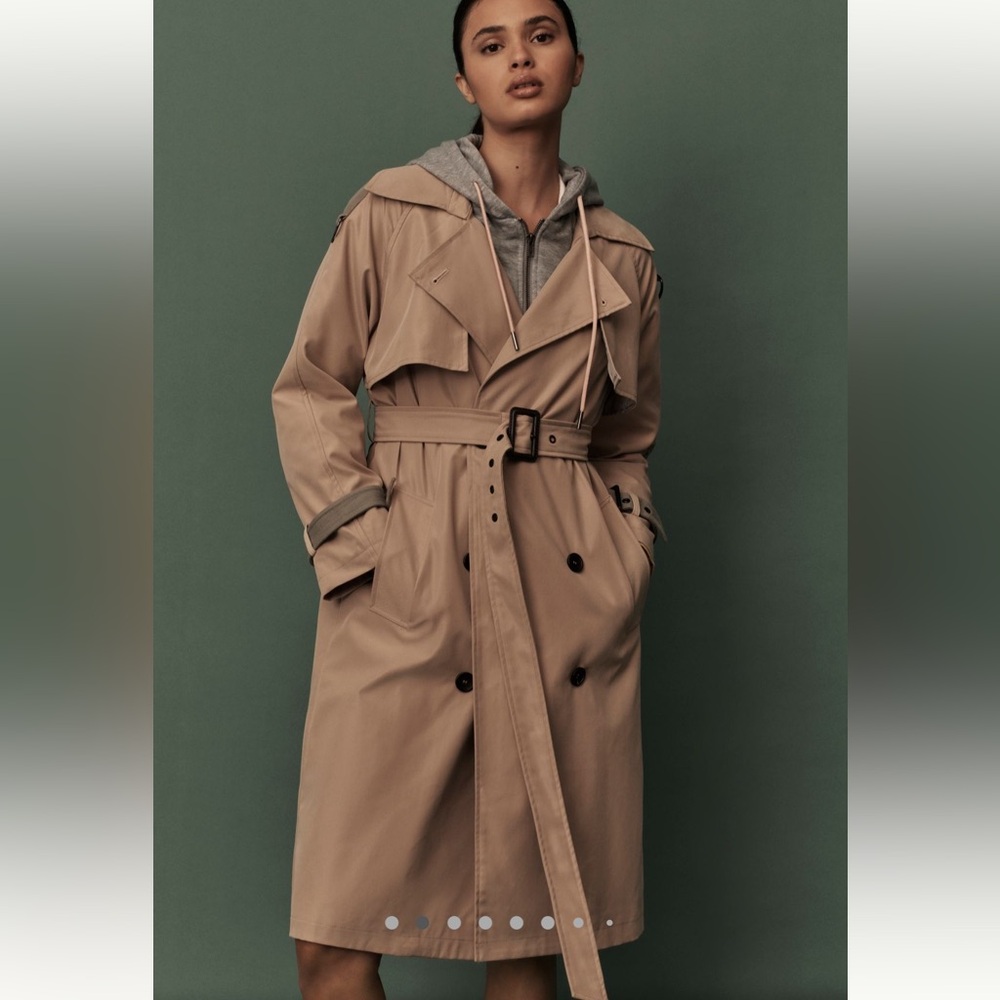NWOT Pilcro hoodie Dickie trenchcoat
